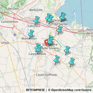 Mappa Via Giovanni Gentile, 46043 Castiglione delle Stiviere MN, Italia (6.94286)