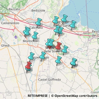 Mappa Via Giovanni Gentile, 46043 Castiglione delle Stiviere MN, Italia (7.184)