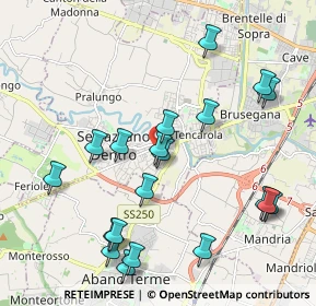 Mappa Via San Francesco, 35030 Selvazzano Dentro PD, Italia (2.231)