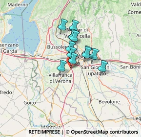 Mappa Via Alessandro Volta, 37062 Villafranca di Verona VR, Italia (8.36333)