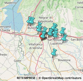 Mappa Via Alessandro Volta, 37062 Villafranca di Verona VR, Italia (8.8225)