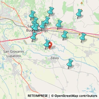 Mappa Via Allocco, 37059 Zevio VR, Italia (4.29643)