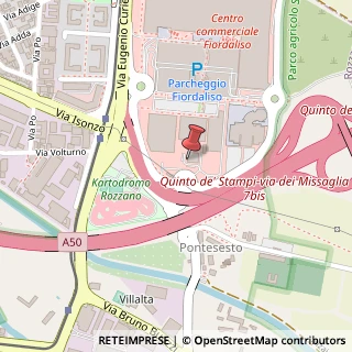 Mappa Via Eduardo De Filippo, 17, 20089 Bollate, Milano (Lombardia)