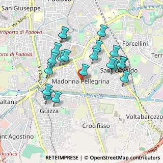 Mappa Via 35124, 35124 Padova PD, Italia (0.8885)