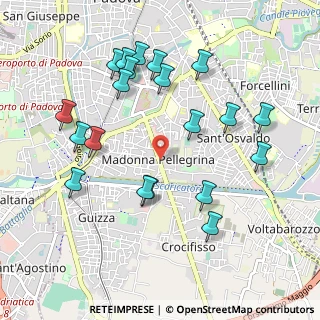 Mappa Via 35124, 35124 Padova PD, Italia (1.057)