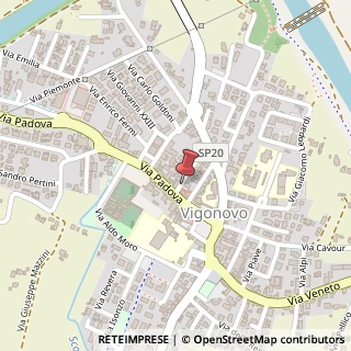 Mappa Via Risorgimento, 11, 30030 Vigonovo, Venezia (Veneto)
