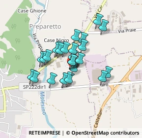 Mappa Viale Europa, 10081 Castellamonte TO, Italia (0.3)