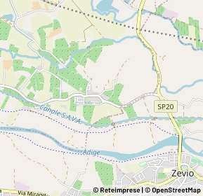 Mappa Via Mambrotta, 37036 Zevio VR, Italia (0.73333)