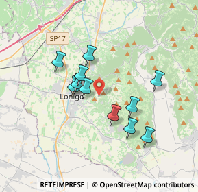 Mappa Via Acque, 36045 Lonigo VI, Italia (2.99182)