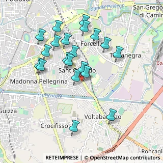 Mappa Via Antonio Favaro, 35127 Padova PD, Italia (0.936)