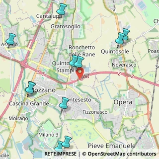 Mappa A50, 20089 Milano MI, Italia (2.78909)