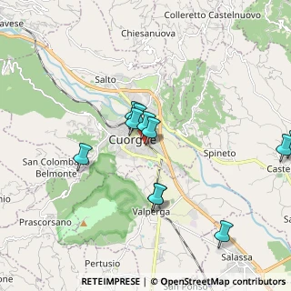 Mappa Via Galileo Galilei, 10082 Cuorgnè TO, Italia (1.82455)