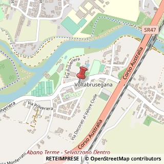 Mappa Via Giovanni Falcone, n° 4/A, 35142 Padova, Padova (Veneto)