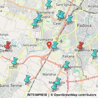 Mappa Via Giovanni Falcone, 35142 Padova PD, Italia (2.914)