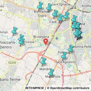 Mappa Via Giovanni Falcone, 35142 Padova PD, Italia (2.8295)
