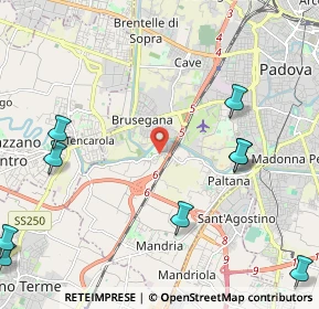 Mappa Via Giovanni Falcone, 35142 Padova PD, Italia (3.33917)