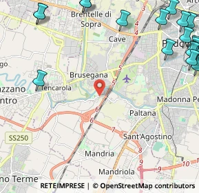 Mappa Via Giovanni Falcone, 35142 Padova PD, Italia (3.604)