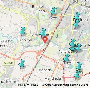 Mappa Via Giovanni Falcone, 35142 Padova PD, Italia (2.63462)