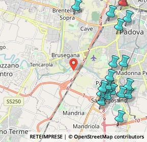 Mappa Via Giovanni Falcone, 35142 Padova PD, Italia (2.75611)