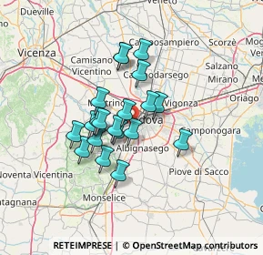 Mappa Via Giovanni Falcone, 35142 Padova PD, Italia (9.972)