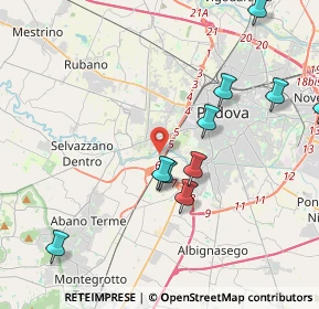 Mappa Via Giovanni Falcone, 35142 Padova PD, Italia (5.07)