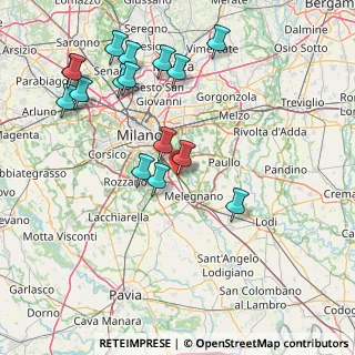 Mappa Via Privata Caduti sul Lavoro, 20098 San Giuliano Milanese MI, Italia (17.5675)