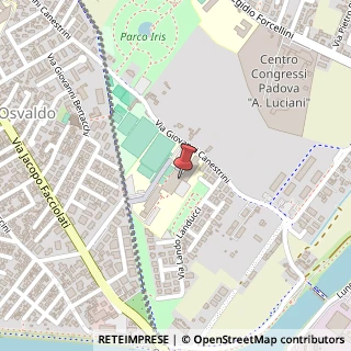 Mappa Via Giovanni Canestrini, 78, 35137 Padova, Padova (Veneto)