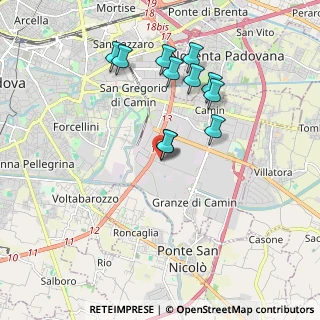 Mappa Via Panama, 35127 Padova PD, Italia (1.72727)