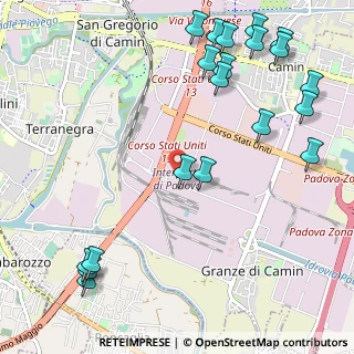 Mappa Via Panama, 35127 Padova PD, Italia (1.44)