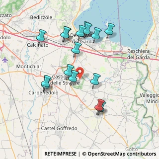 Mappa Via Valle Scura di Castiglione delle Stiviere MN IT, 46043 Castiglione delle Stiviere MN, Italia (7.605)