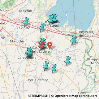 Mappa Via Valle Scura di Castiglione delle Stiviere MN IT, 46043 Castiglione delle Stiviere MN, Italia (7.29056)