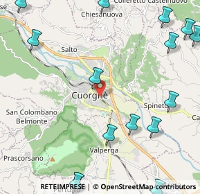 Mappa Cuorgne', 10082 Cuorgnè TO, Italia (3.25688)