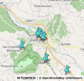 Mappa Cuorgne', 10082 Cuorgnè TO, Italia (1.84364)
