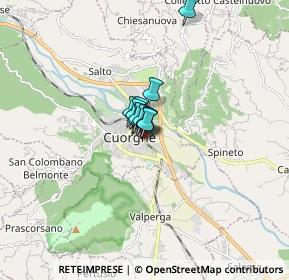 Mappa Cuorgne', 10082 Cuorgnè TO, Italia (0.61)