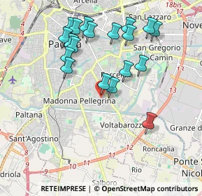 Mappa Via S. Roberto Bellarmino, 35126 Padova PD, Italia (1.94526)