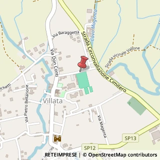 Mappa Via parco rimembranza 6, 13010 Villata, Vercelli (Piemonte)