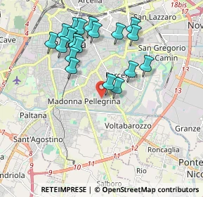 Mappa Via Flores D'Arcais Francesco, 35126 Padova PD, Italia (1.91579)