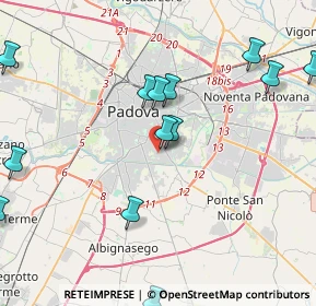 Mappa Via Flores D'Arcais Francesco, 35126 Padova PD, Italia (4.94615)