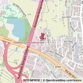 Mappa Via delle Gramogne, 51/A, 35127 Padova, Padova (Veneto)