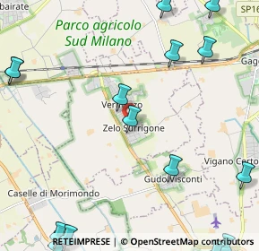 Mappa Agopuntura Ambulatorio comunale, 20080 Zelo Surrigone MI, Italia (3.308)