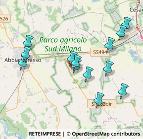 Mappa Agopuntura Ambulatorio comunale, 20080 Zelo Surrigone MI, Italia (3.96154)