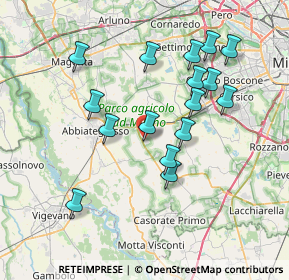 Mappa Agopuntura Ambulatorio comunale, 20080 Zelo Surrigone MI, Italia (7.125)