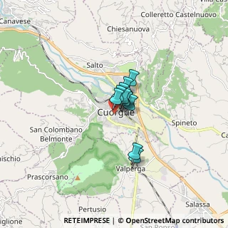 Mappa Via Cappa, 10082 Cuorgnè TO, Italia (0.71636)