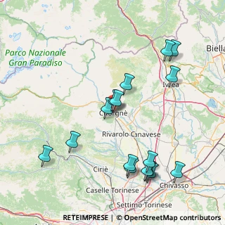 Mappa Via Callisto Caravario, 10082 Cuorgnè TO, Italia (17.61375)