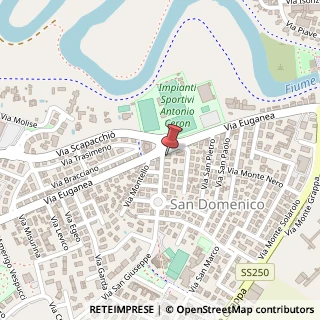 Mappa Via San Giuseppe, 3, 35030 Selvazzano Dentro, Padova (Veneto)