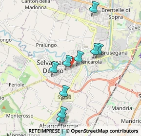 Mappa Via Trasimeno, 35030 Selvazzano Dentro PD, Italia (2.58385)