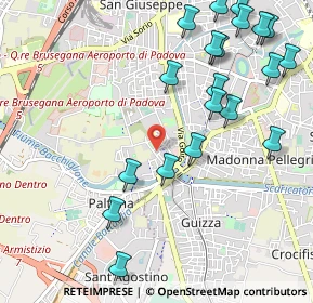 Mappa Via Como, 35142 Padova PD, Italia (1.2665)