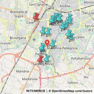 Mappa Via Como, 35142 Padova PD, Italia (1.742)