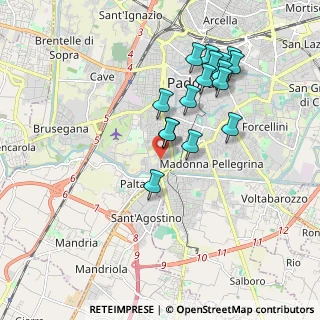 Mappa Via Como, 35142 Padova PD, Italia (1.80375)
