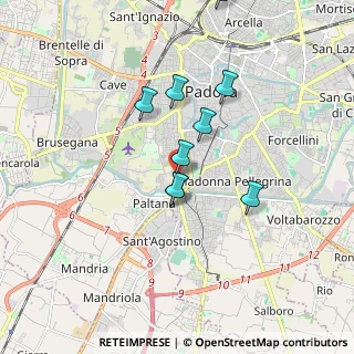 Mappa Via Como, 35142 Padova PD, Italia (2.16273)
